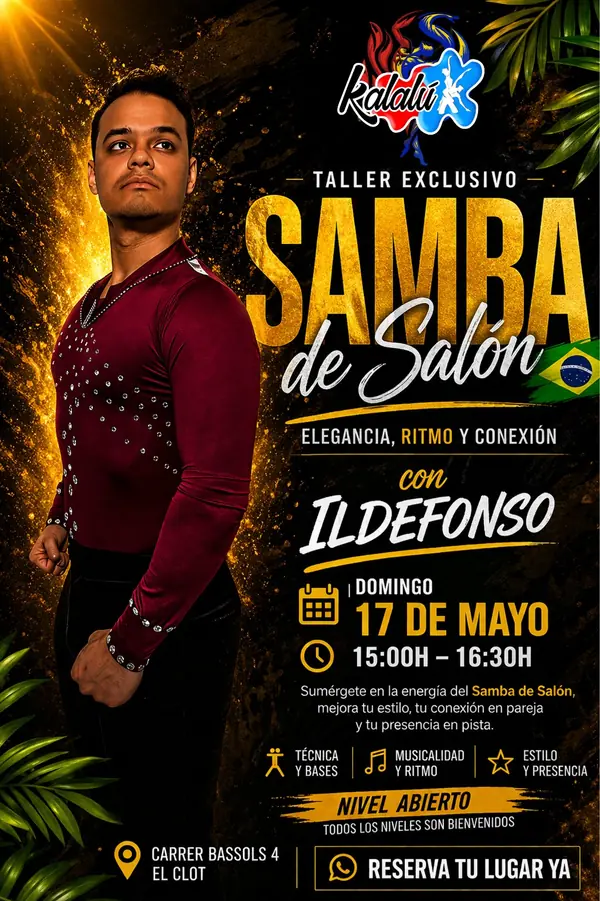 SALON SAMBA WORKSHOP - bachata festival in Barcelona, Spain