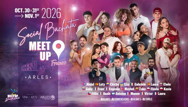 Social Bachata Meet Up FRANCE 2026 - bachata festival in Arles, France