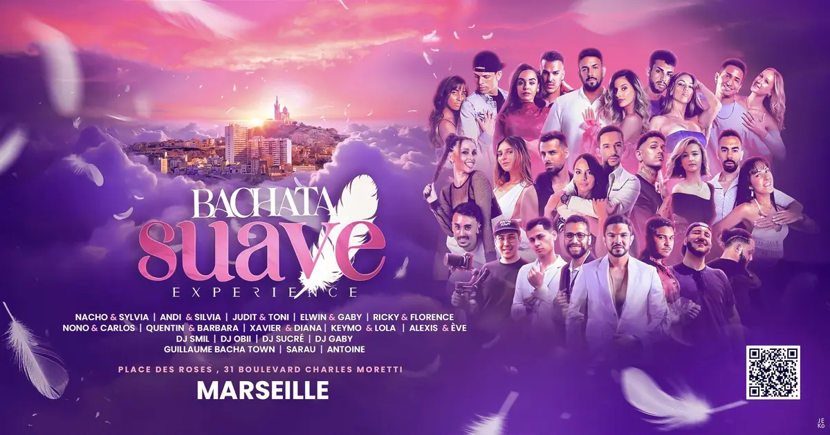 Bachata suave expérience poster, Aix-en-Provence