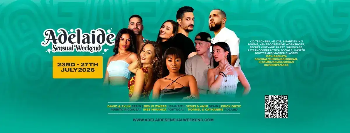 Adelaide Sensual Weekend - Salsa, Bachata, Kizomba festival in Adelaide, Australia