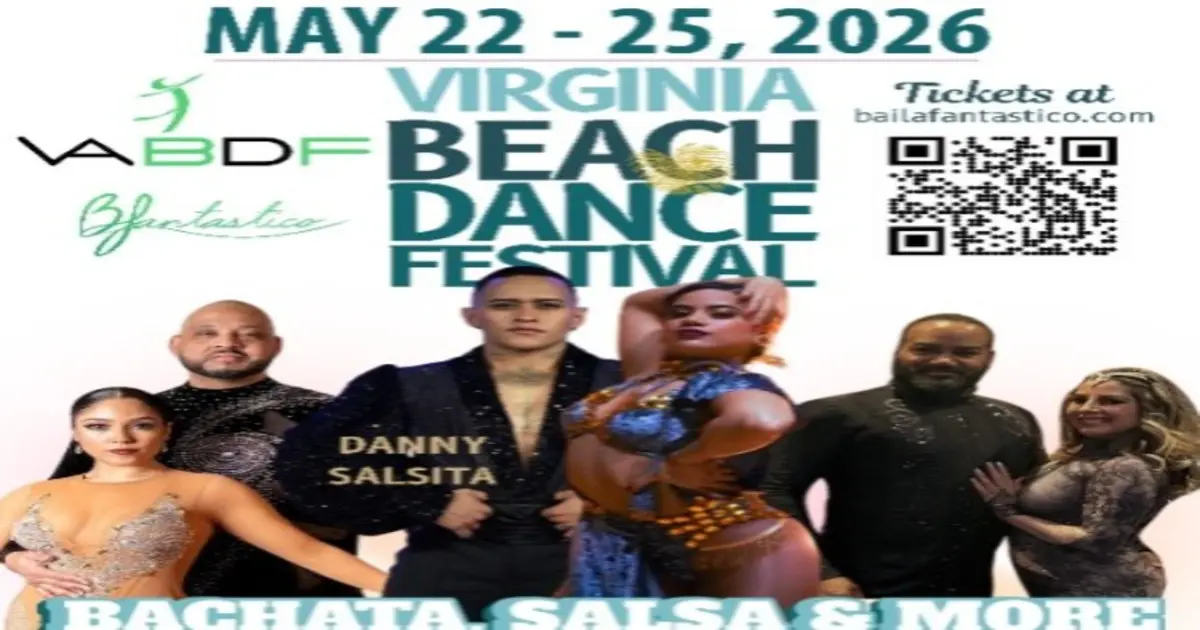 Virginia Beach Dance Festival Oceanfront poster