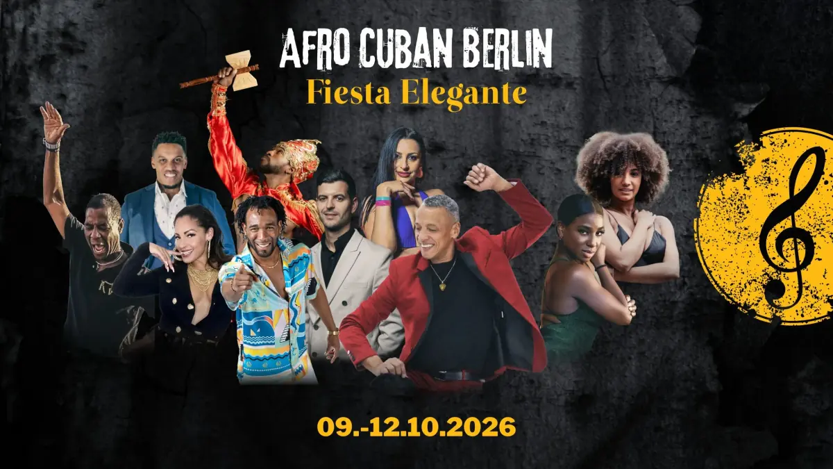 Afro Cuban Berlin 2026 poster, Berlin