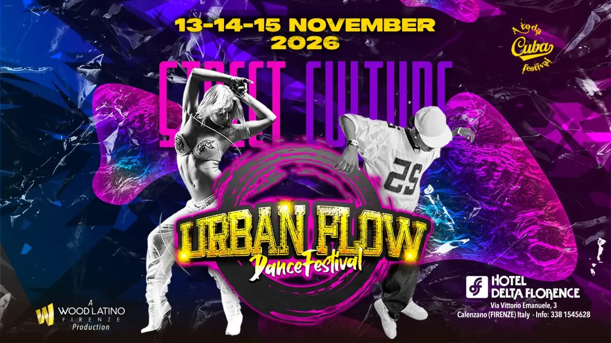 Urban Flow Dance Festival 2026 - bachata, salsa festival in Calenzano, Italy