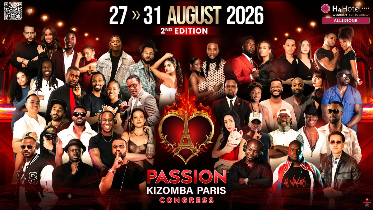 PASSION KIZOMBA PARIS CONGRESS - 2ND EDITION - ALL IN ONE - bachata, kizomba, salsa, zouk festival in Saint-Denis, France