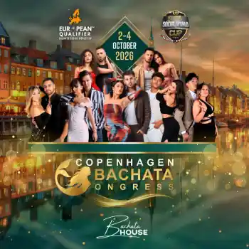 Copenhagen Bachata Congress 2026 - bachata festival in 2450 København, Denmark