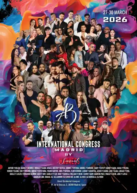 AB INTERNATIONAL CONGRESS [Madrid] by Sensual Madness - bachata, salsa festival in Aranjuez, Spain