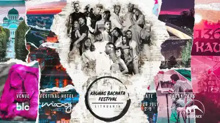 Kaunas Bachata Festival 2026 - bachata festival in Kaunas, Lithuania