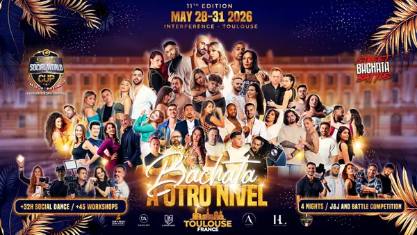 Bachata A Otro Nivel 2026 (11th Edition) - bachata, zouk festival in Balma, France