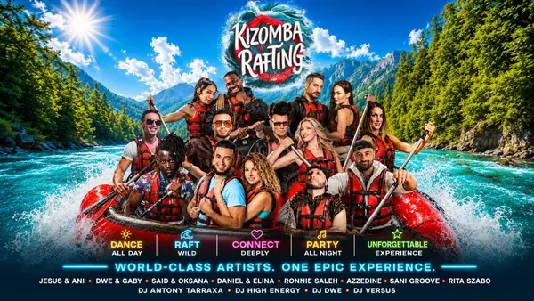 Kizomba Rafting 2027 - The world’s only Kizomba & Rafting experience - kizomba festival in Foca, Bosnia and Herzegovina