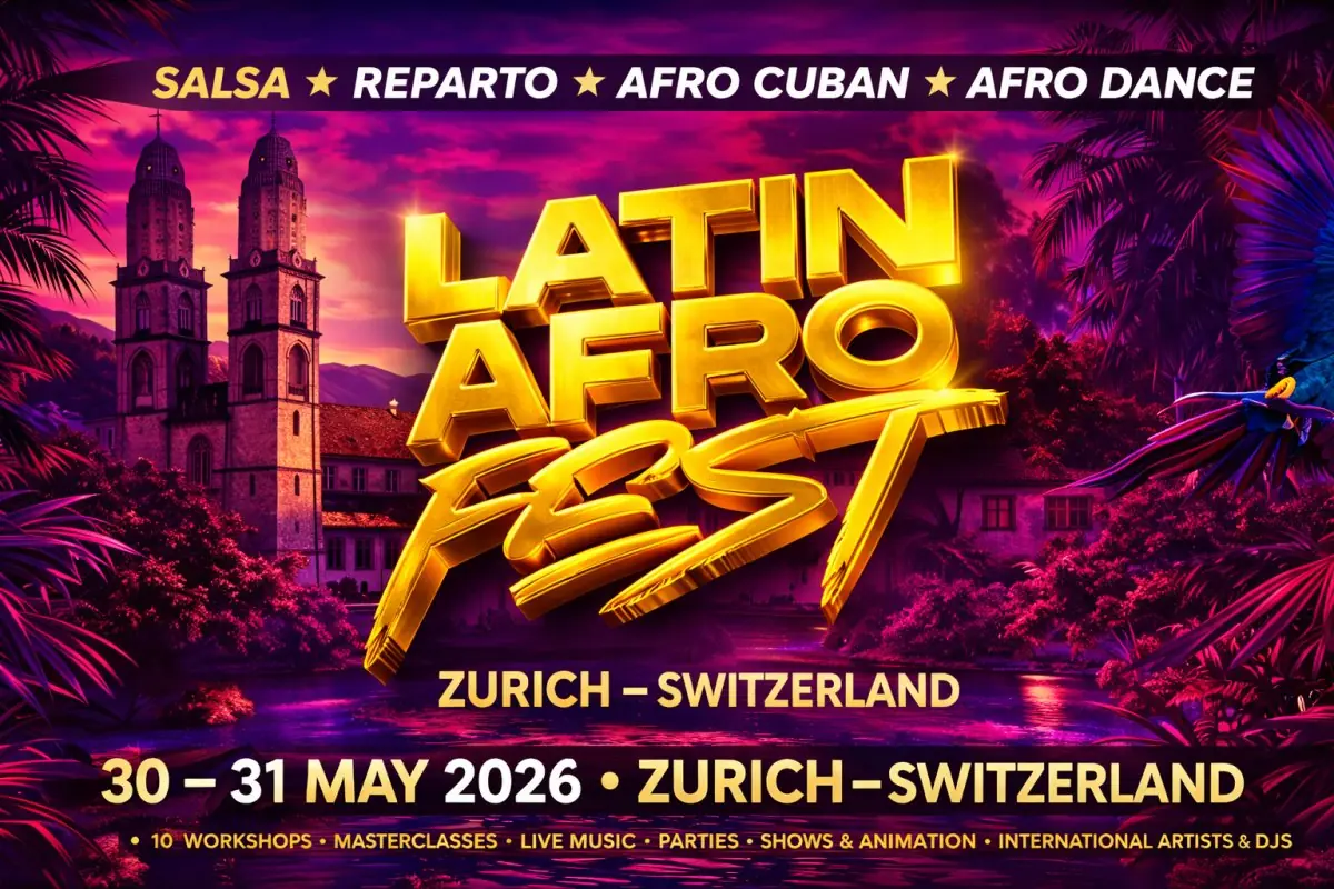 LATIN AFRO FEST ZURICH 2026 - salsa festival in Zúrich, Suiza