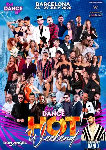 BCN Dance Life HOT Weekend - Bachata, Salsa, Kizomba festival in Barcelona, Spain