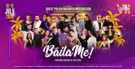 BáilaMe Cracow Bachata Festival 2026 - bachata festival in Kraków, Poland