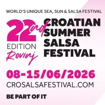 Croatian Summer Salsa Festival ROVINJ 2026 - salsa, bachata, kizomba, zouk festival in Rovinj, Croatia