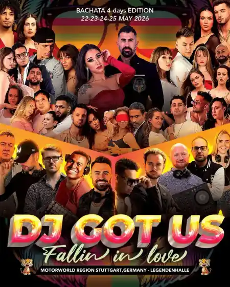 DJ Got us fallin in love Bachata 2026 - bachata festival in Böblingen, Germany