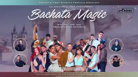 Bachata Magic Festival Prague 2026. 10-Year Anniversary. - bachata, kizomba festival in Prague, Czechia
