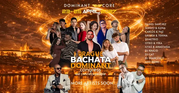 PRAGUE BACHATA DOMINANT CONGRESS 2027 - bachata festival in Prague, Czechia