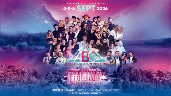 ALPES BACHATA CONGRESS - ABC - 4-5-6 September 2026 - bachata festival in Annecy, Francia