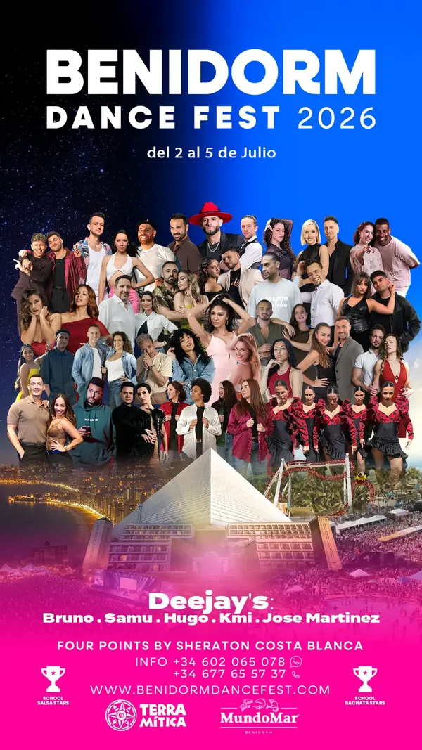 Benidorm Dance Fest 2026 - salsa festival in Benidorm, Spain