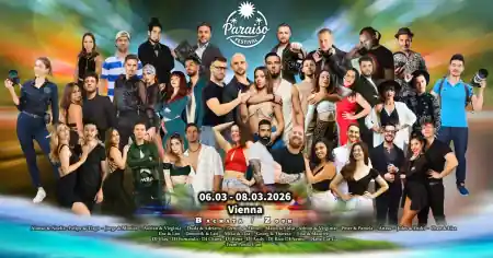 Paraiso Festival - Vienna Bachata & Zouk 2026 - Bachata, Zouk festival in Vienna, Austria