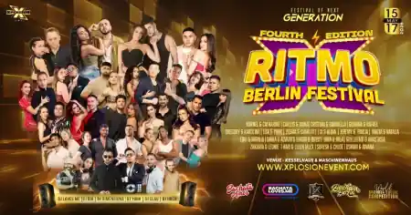 Xplosion RITMO BERLIN Festival 2026 - Festival of Next Generation - bachata festival in Berlin, Germany