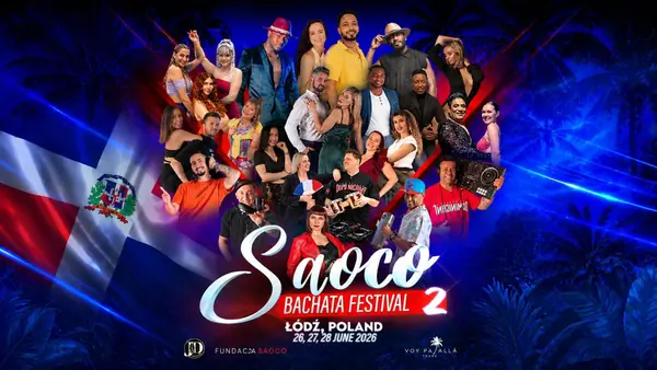 SAOCO Bachata🇩🇴Festival ŁÓDŹ 2026 - bachata festival in Łódź, Poland