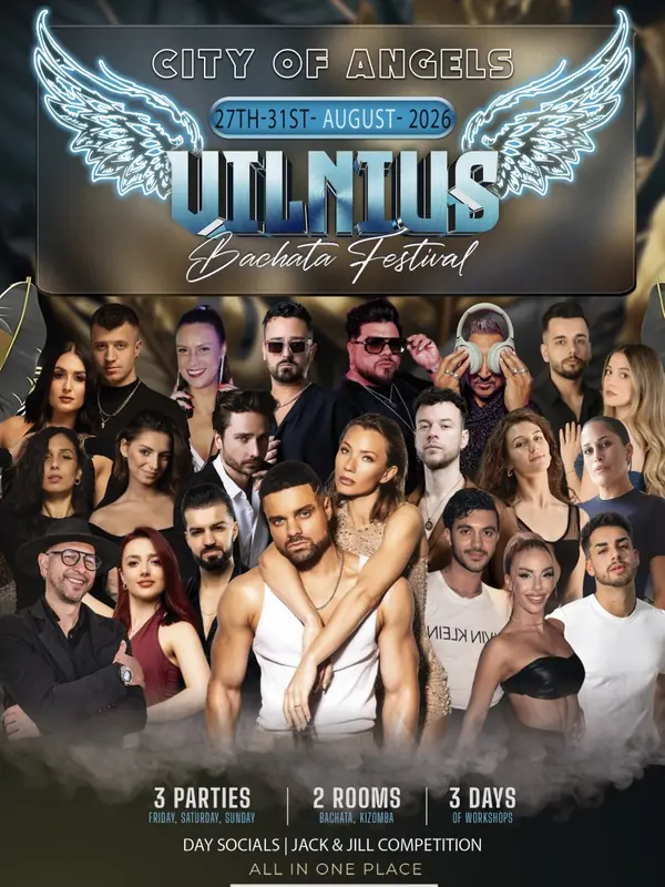 10th Vilnius Bachata Festival 2026 - bachata festival in Vilnius, Lituania