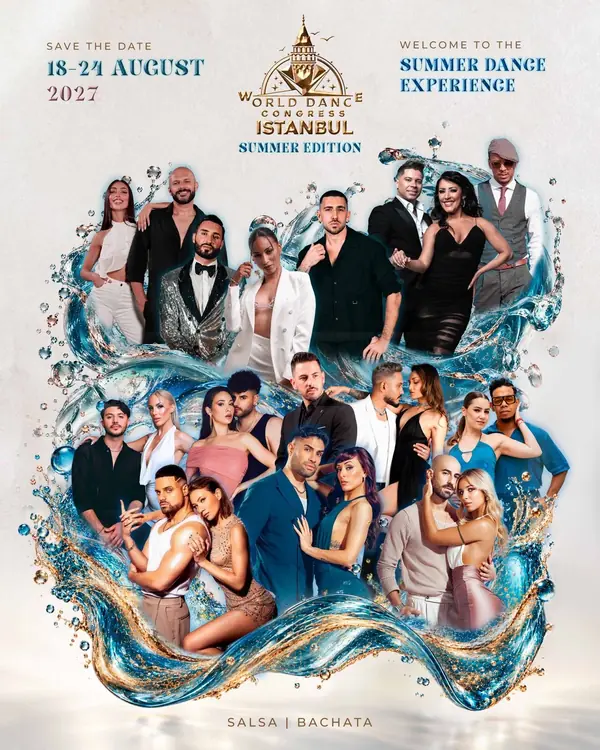 IWDC - Istanbul World Dance Congress Summer Edition 2027 - bachata, salsa festival in Istanbul, Turkey