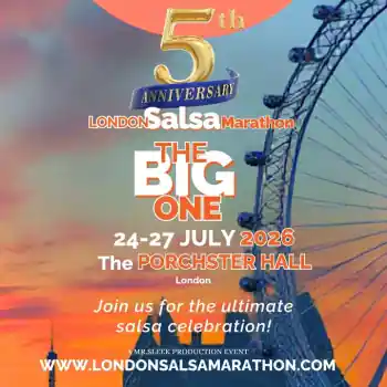 LONDON SALSA MARATHON/FEST 5 YEAR ANNIVERSARY 2026 - salsa festival in London, United Kingdom