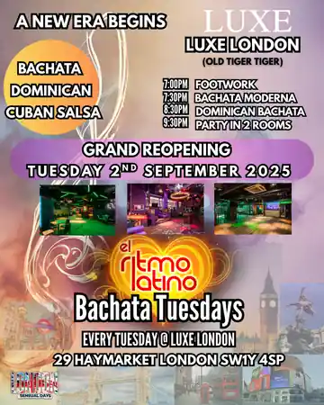 Bachata Tuesdays @ Metropolis London at Metropolis - Vauxhall, London