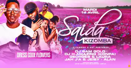Saida Kizomba at Ditc - Dance In The City By Co-Imi, Paris