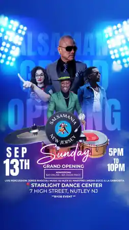 Salsamania Saturdays  at Bar Available, New York