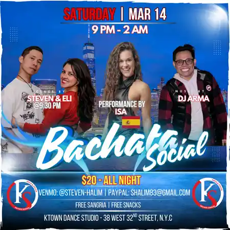 Saturday Social by Sensualbachatanyc, New York