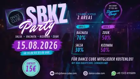 Dance Cube Saturday Social (monthly, check instagram before) at Dance Cube Tanzschule Nürnberg, Nuremberg