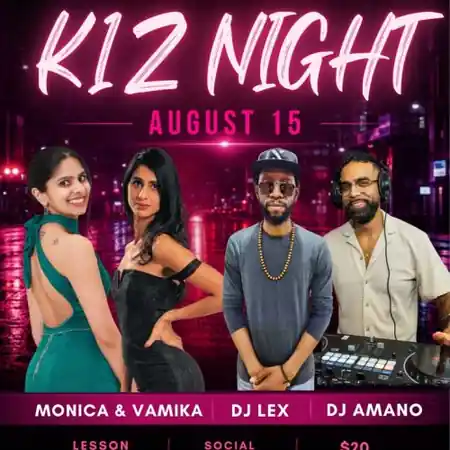 Urbanbeat Kiz Night (monthly, nearly 3rd Sat) at Urbanbeat Studios, Toronto