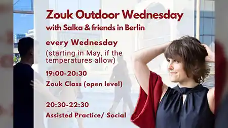 Zouk Outdoor Tuesdays with Salka & friends (Summer season) at In front of Paul‑Löbe‑Haus (or Wittstocker Str. 6 if bad weather), Berlin