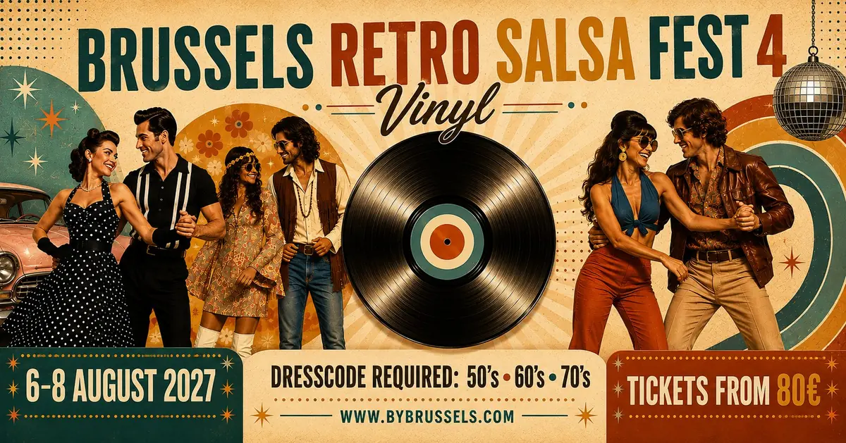 Brussels Retro Salsa Fest 4 - salsa festival in Drogenbos, Belgium