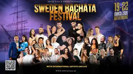 Sweden Bachata Festival 2026 - bachata, kizomba, salsa, zouk festival in Gothenburg, Sweden