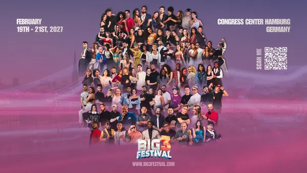BIG3 FESTIVAL 2027 - bachata, kizomba, salsa festival in Hamburg, Germany