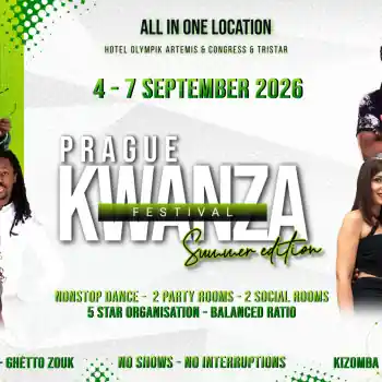 PRAGUE KWANZA FESTIVAL - Summer edition 2026 - kizomba festival in Prague, Czechia