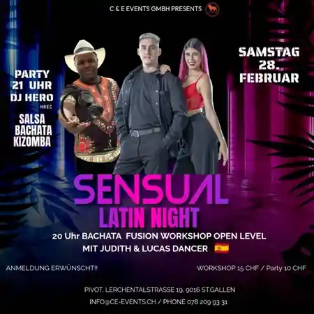 C&E Events GmbH Pivot, St Gallen: Latin dance venue