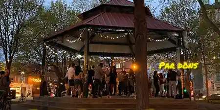 Park of Little Italy, Montreal: Latin dance venue