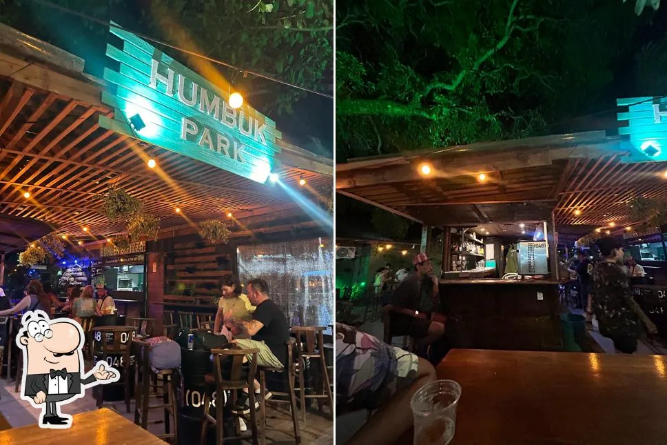 Humbuk Park botanical bar interior design in Lagoa da Conceicao Florianopolis