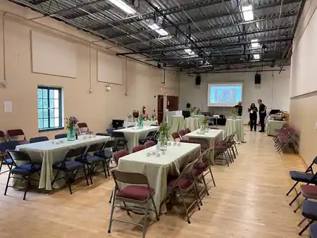 Glen Echo Ballroom Back Room, Washington Dc: Latin dance venue
