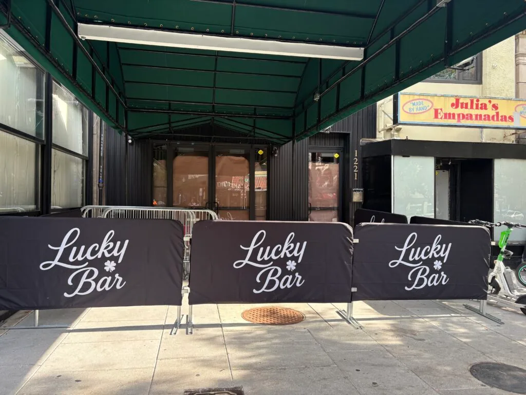 Lucky Bar DC interior in Dupont Circle Washington DC