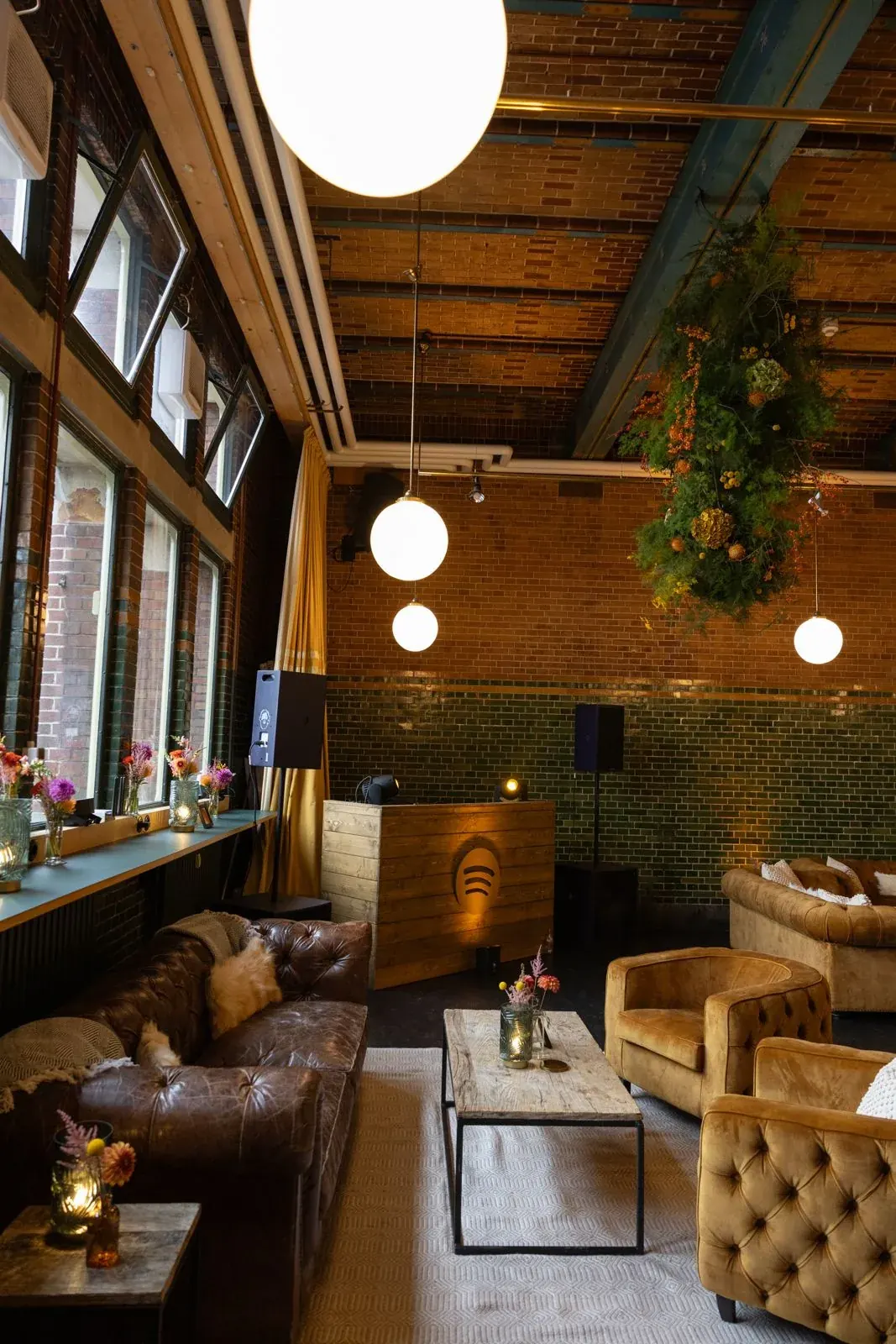 The Brokers Bar Amsterdam historic venue interior with ornate decor