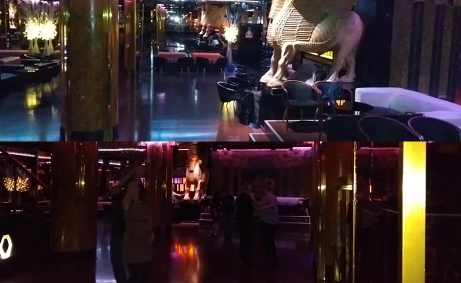 Interior of Sala Templo dance hall, Madrid