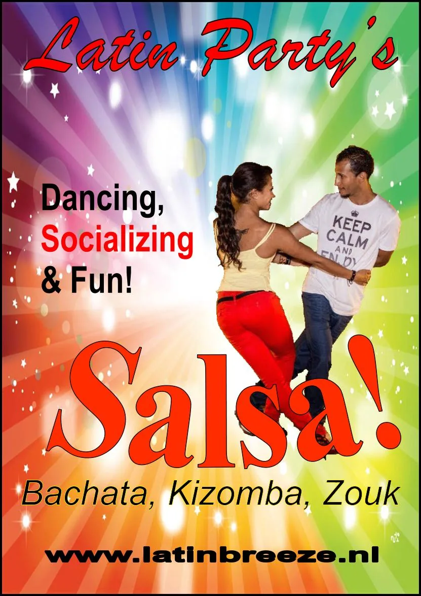 Latin dance party at V.O.K.A. dance school Amstelveen