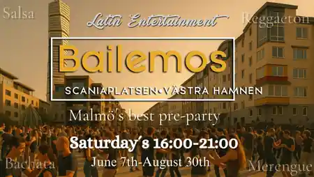 Scaniaplatsen Västra Hamnen, Malmo: Latin dance venue