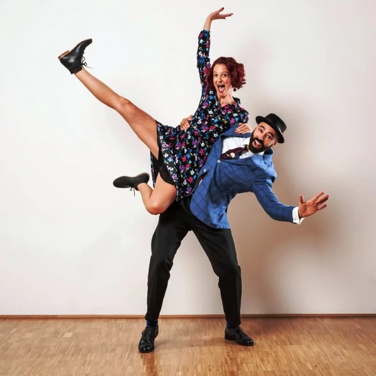 Conny and Dado dancing at Tanzschule Conny and Dado, Graz