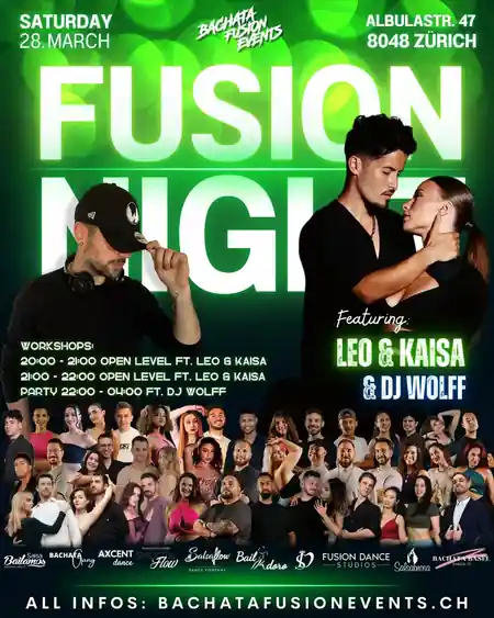 Fusion Dance Studio, Zurich: Latin dance venue